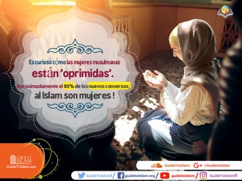 ¡Aproximadamente el 80% de los nuevos conversos al Islam son mujeres!