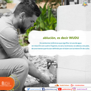 La ablución o Wuduu