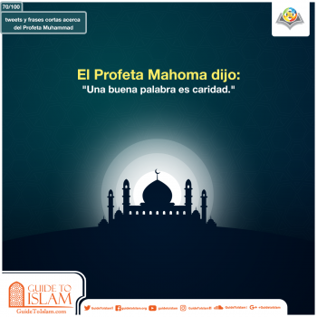 Una buena palabra es caridad