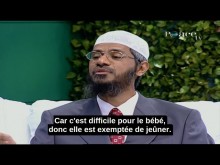 Le Jeûne Pedant La Menstruation, La Grossesse, L'Allaitement, Ou Le Saignement Post Natal